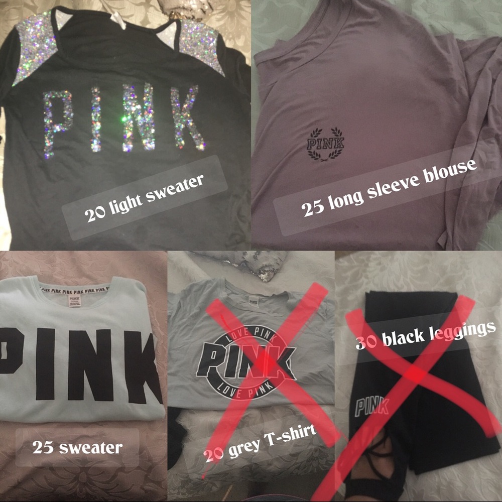 VS PINK TOP BUNDLE